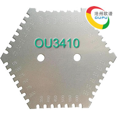 OU3410六角湿膜测厚仪